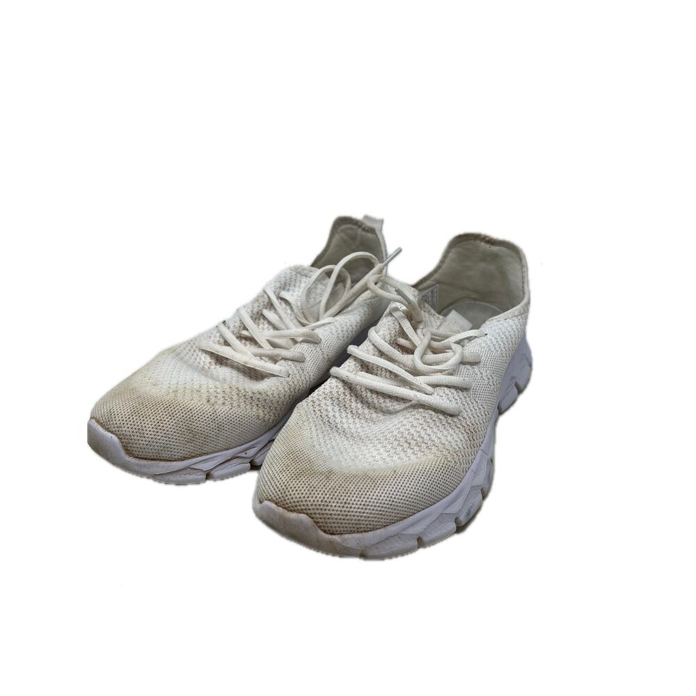 Lite Weight White Running Shoes Mens 12